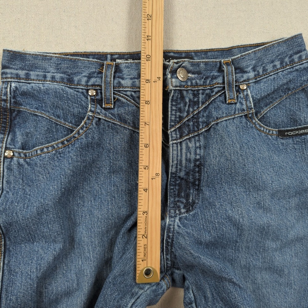 Vintage Rockies Jeans Womens 7 16 Blue Low Rise Mom Bareback‎ - Picture 8 of 14